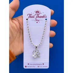 Dây chuyền (Dây xoắn) xi bạc - Trang sức thời trang tinh tế dành cho mọi lứa tuổi