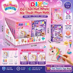 Bộ hạt nhựa Phun sương DIY-đồ chơi sáng tạo dành cho trẻ em