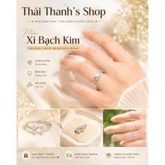 Nhẫn xi bạc-Trang sức thời trang dành cho trẻ em