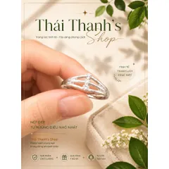 Nhẫn xi bạc-Trang sức thời trang dành cho trẻ em