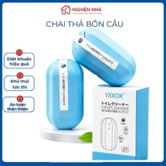 Lọ Thả Bồn Cầu Siêu Tiện Lợi Khử Mùi Diệt KhuẩnThơm Tho Sạch Sẽ NGHIỆN NHÀ
