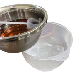 Bát Đựng Rượu NGHIỆN NHÀ Bộ Dụng Cụ Ướp Lạnh Rượu Và Gáo Múc Rượu Sang Trọng Tiện Lợi, Tặng Kèm Gáo Múc Rượu