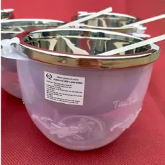 Bát Đựng Rượu NGHIỆN NHÀ Bộ Dụng Cụ Ướp Lạnh Rượu Và Gáo Múc Rượu Sang Trọng Tiện Lợi, Tặng Kèm Gáo Múc Rượu