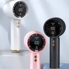 Quạt Cầm Tay NGHIỆN NHÀ 100 Cấp Độ Gió Quạt Tích Điện Cầm Tay Pin 5000mAh Dùng 4-15h, nhỏ gọn, tiện lợi