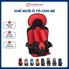 Đai Ghế Ngồi Ô Tô Cho Bé Ghế An Toàn Trẻ Em Nhiều Màu, Chống Trượt, Bảo Vệ Toàn Diện