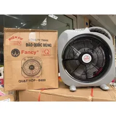 Quạt Hộp Để Bàn NGHIỆN NHÀ Size Lớn - Quạt Tản Gió Điện Cơ Gió mạnh,chạy êm, Quạt để bàn