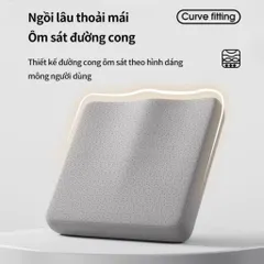 Đệm Ngồi Cao Su Non Siêu Đàn Hồi, Đệm Lót Ghế Chống Đau Xương Cụt, Giảm Đau Ê Mông