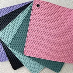 Miếng Lót Silicon Cách Nhiệt Chống Xước Bếp Từ Chịu Nhiệt 200 Độ C, Tấm Lót Nồi Chảo Chống Trượt Cao Cấp