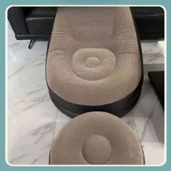 Ghế hơi Tựa Lưng,Ghế Bơm Hơi,sofa hơi Kiểu Dáng Hàn Quốc Bọc Nhung Mềm Mại