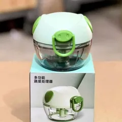 Máy Xay tỏi cầm tay NGHIỆN NHÀ  Máy xay mini đa năng 3 lưỡi dao kéo tay, xay tỏi ớt hành, xay rau củ quả