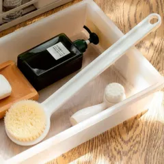 Cây Cọ Lưng Tắm Cán Dài Lông Mềm Cao Cấp - Bàn Chải Chà Lưng 1 Mặt Tẩy Tế Bào Chết Tiện Lợi Nghiện Nhà