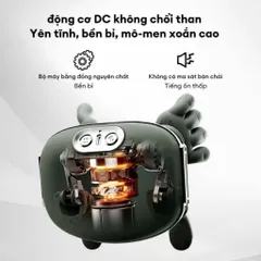 (Loại 1 pin chuẩn 2000mAH) Máy Massage Cổ Vai Gáy Mô Phỏng Bàn Tay nhiệt hồng ngoại 45°C giảm đau mỏi hiệu quả.
