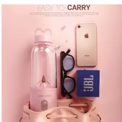 Máy Xay Sinh Tố Di Động NGHIỆN NHÀ, máy xay sinh tố mini, Dung Tích 500ml Tiện Lợi