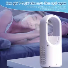 [Tặng Sạc] Quạt Không Cánh Cắm Điện Tích Hợp Phun Sương NGHIỆN NHÀ Quạt Điều Hòa MINI Làm Mát Để Bàn Tiện Lợi