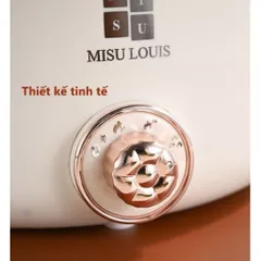 Nồi Lẩu Điện Đa Năng Cao Cấp NGHIỆN NHÀ Dung Tích 4L, Đường Kính 28cm, Kèm Xửng Hấp Inox SP412325930