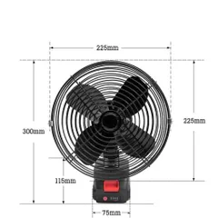 Quạt Tích Điện Để Bàn Chạy Pin NGHIỆN NHÀ,Quạt Tích Điện Mini 8 Inch Công Suất Lớn, Làm Mát Cực Nhanh, Hoạt Động Bền Bỉ