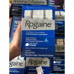 Bọt mọc tóc nam Men's Rogaine Foam 60gam/chai chính hãng MỸ