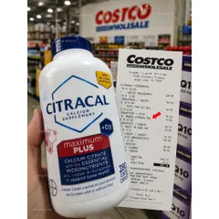 Viên uống bổ sung canxi hữu cơ CITRACAL Maximum Calcium citrate 280 viên HÀNG MỸ
