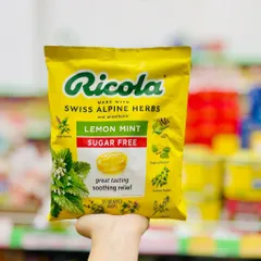 [CHÍNH HÃNG] Kẹo Ngậm Thảo Mộc Ricola 105v- hũ 250g (Chọn Phân Loại 1 Hoặc 2)
