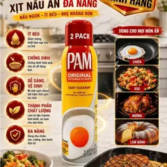 Xịt chống dính PAM Original 340g – Hàng Mỹ – Hàng Mỹ chính hãng