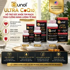 Viên Qunol Ultra CoQ10 3X Better Absorption 100mg 120 viên Softgels 830820