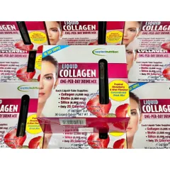 Nước Uống Đẹp Da LIQUID COLLAGEN - 30 Ống (Hàng Mỹ)