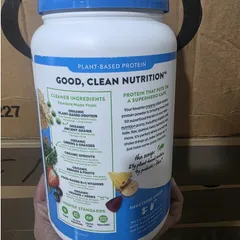Bột Protein Hữu Cơ Orgain Organic Protein Vị Socola Đậm Đà Bổ Sung 21g Đạm Thực Vật Nuôi Cơ (Hũ 918g - 920g)