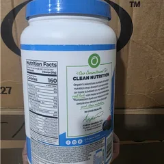 Bột Protein Hữu Cơ Orgain Organic Protein Vị Socola Đậm Đà Bổ Sung 21g Đạm Thực Vật Nuôi Cơ (Hũ 918g - 920g)