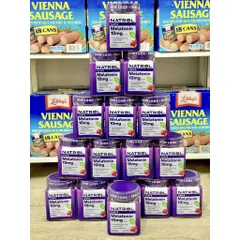 Kẹo ngủ ngon 10mg Natrol Melatonin Gummies Mỹ 90viên chính hãng
