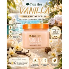Tẩy Mịn Da Toàn Thân Tree Hut Shea Sugar Scrub 510g Chính Hãng