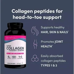 CHÍNH HÃNG MẪU MỚI Viên Uống Dưỡng Da NeoCell Super Collagen + C. 360 viên