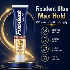 Kem Fixodent Mỹ Dòng Ultra Max Hold - Tách Lẻ 1 Tuýp Tiết Kiệm