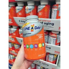 CHÍNH HÃNG MỸ Hộp 300 viên Vitamin tổng hợp One A Day For Women 50+ của mỹ