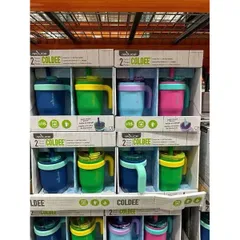 Set 2 Ly giữ nhiệt REDUCE COLDEE TUMBLER màu xanh