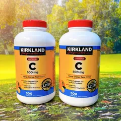 Kẹo VITAMIN C 500MG - 500 VIÊN  bổ sung Vitamin C KIRKLAND hàng Mỹ CAM KẾT CHÍNH HÃNG MỸ 830870