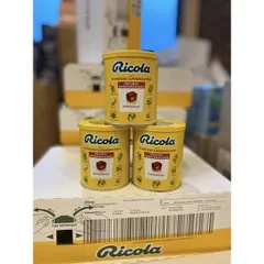 CHÍNH HÃNG KẸO NGẬM  RICOLA ĐỨC  1 hộp 250g 180 viên date 2027