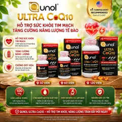 CAM KẾT CHÍNH HÃNG CỦA MỸ Viên uống  Qunol Ultra Coq10 100mg 30 viên 60 viên 120 viên
