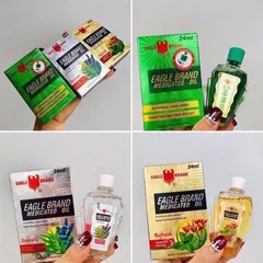 Dầu Gió Xanh Con Ó 2 Nắp 24ml Mỹ,Dầu Gió Vàng,Trắng Mỹ chính hãng
