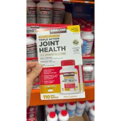CAM KẾT CHÍNH HÃNG MỸ - Viên Kirkland Triple Action Joint Health 110 viên Mỹ