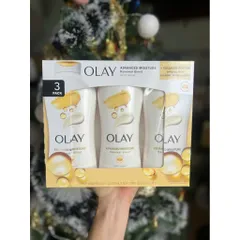 Sữa tắm Olay Advanced Moisture 700ml (Set  3 chai) MỸ