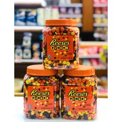 Reese’s Pieces kẹo BƠ ĐẬU PHỘNG REESE’S PIECES 1.75KG Hũ Lớn 1.75kg Nhập Mỹ Date Xa