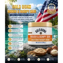 Kem Dưỡng Gold Bond Rough & Bumpy Skin 226g Cấp Ẩm Làm Mịn Da Khô