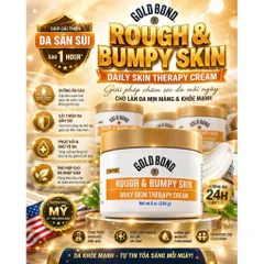 Kem Dưỡng Gold Bond Rough & Bumpy Skin 226g Cấp Ẩm Làm Mịn Da Khô