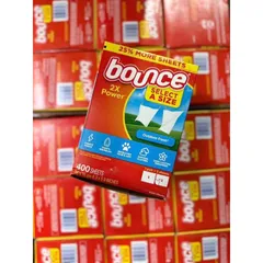 MẪU MỚI 400 TỜ GIẤY THƠM BOUNCE SELECT SIZE 2X POWER – SIÊU TIỆN LỢI HÀNG Mỹ
