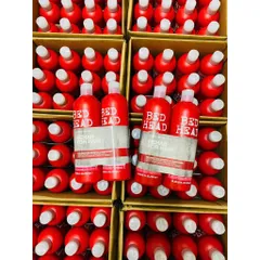 Cặp gội xả phục hồi tóc hư tổn DẦU GỘI TIGI ĐỎ PHỤC HỒI TÓC HƯ TỔN, LẤY LẠI ĐỘ ĐÀN HỒI CHO TÓC - 750ML