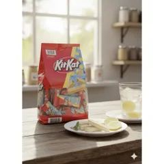 KitKat Lemon Crisp – Bánh xốp vị chanh tươi mát (Túi lớn mix gói mini) 861g