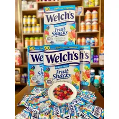Kẹo dẻo Welch’s Fruit Snacks Mixed Fruit – Thùng Lớn 90 Gói / Thùng 45 Gói