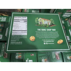 ( HÀNG USA ) THÙNG LỚN 28 GÓI Tiny Tate’s – bánh quy socola chip hộp lớn 28 gói