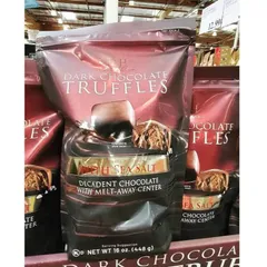 Chocolate tươi Dark Chocolate , socola TRUFFLES with sea salt 448g, socola đắng USA CHÍNH HÃNG