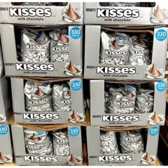 Kẹo socola kisses Ú bạc gói 1.58kg  330 viên của Mỹ